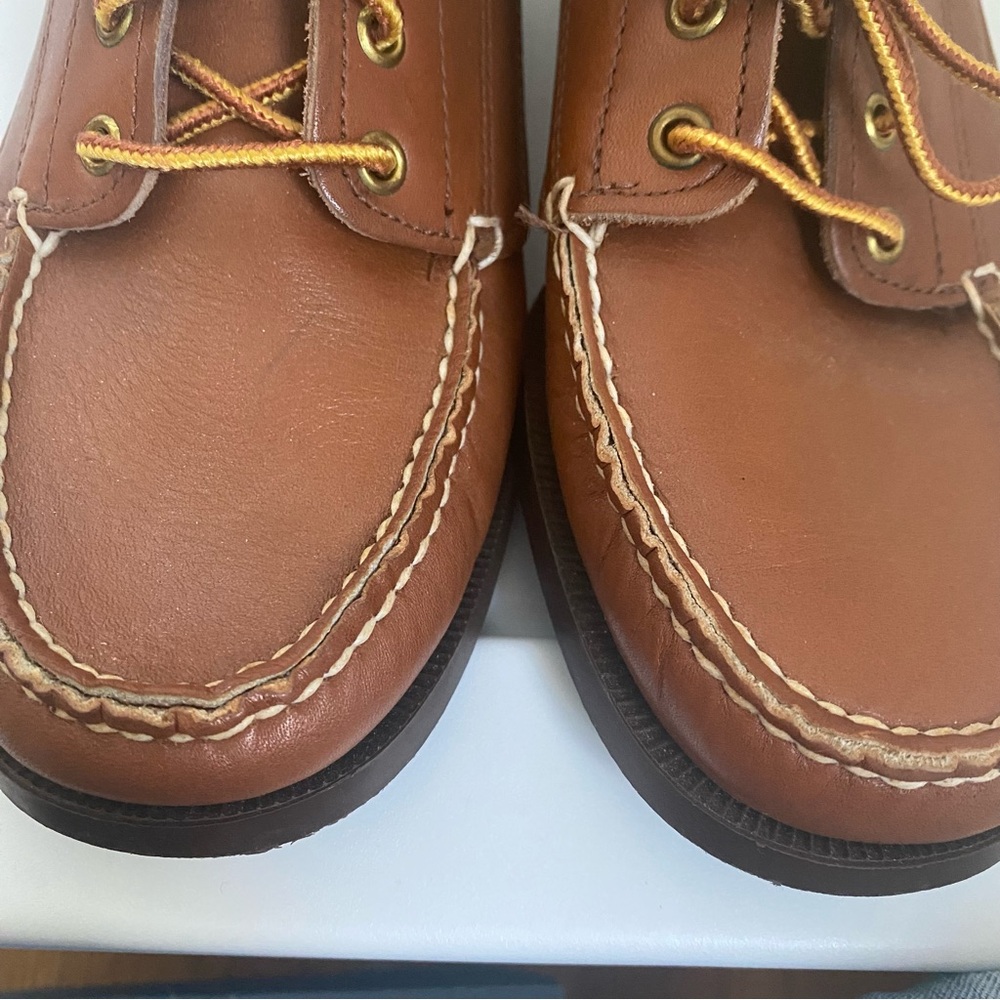 Dexter Leather Blucher Boat Shoes 7.5 - Picture 4 of 11